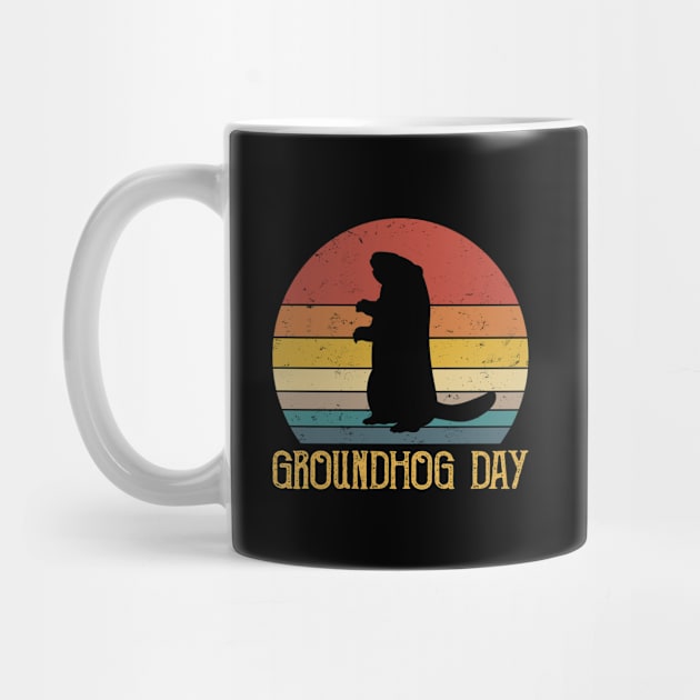 Groundhog Day Vintage by AnnetteNortonDesign